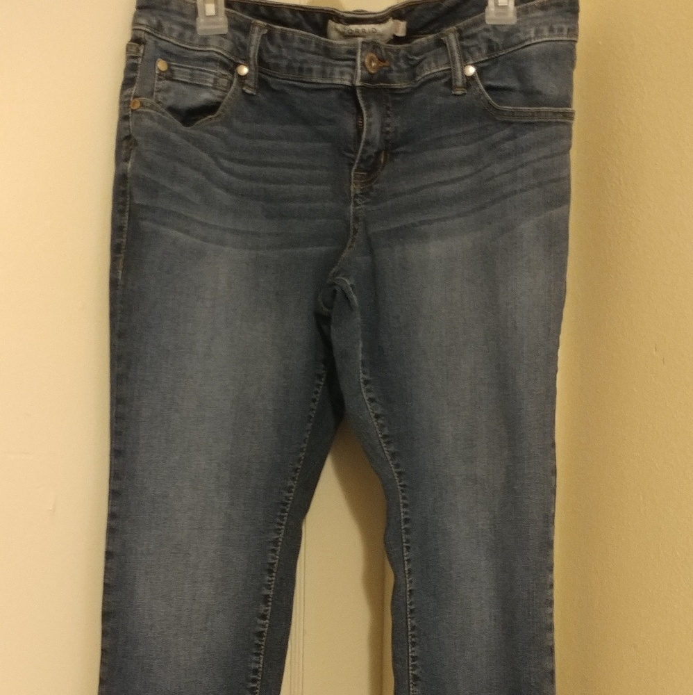 Torrid extra short boy friend jeans